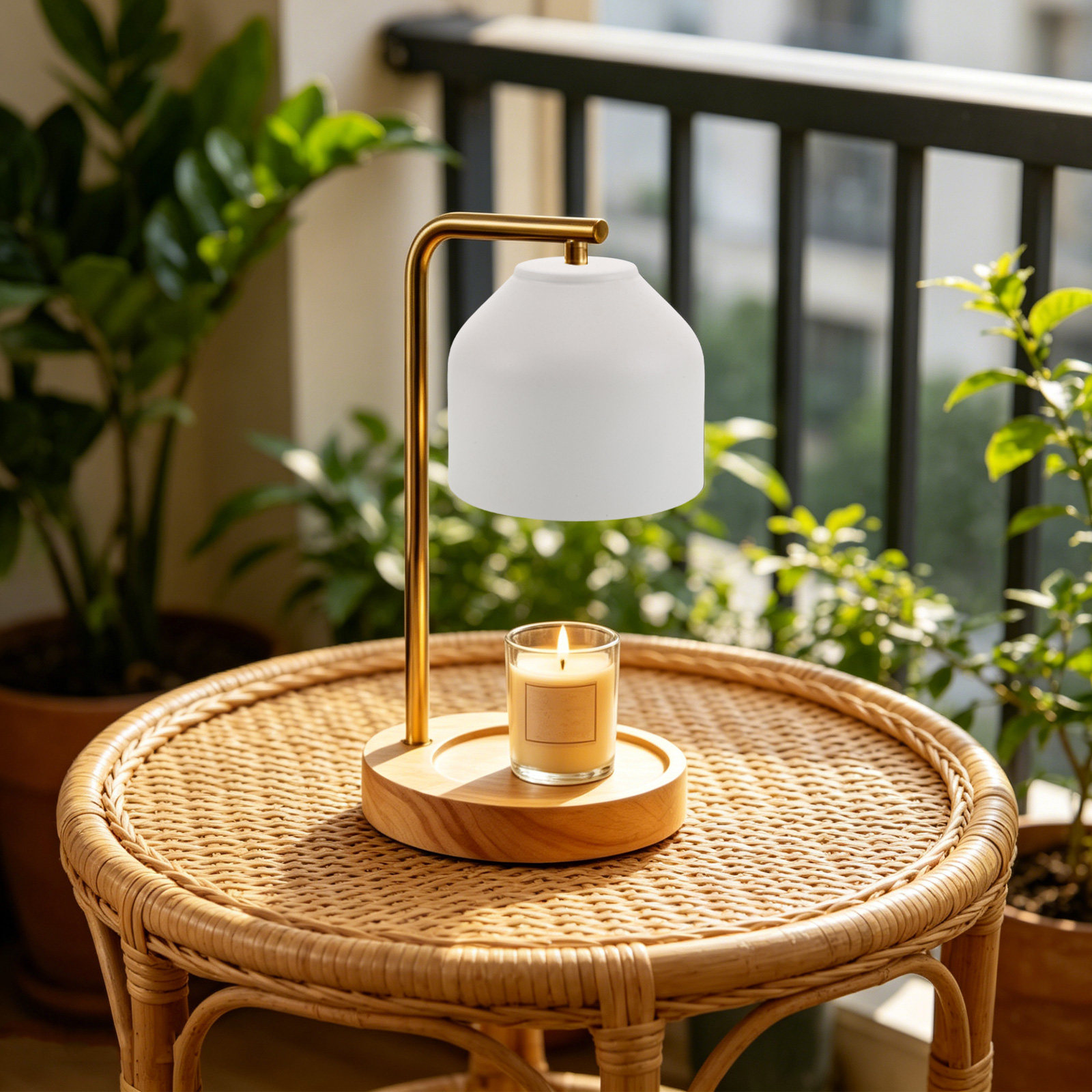 Warmer Lampshade Retro Metal S - Wax Warmer ulasan dan harga