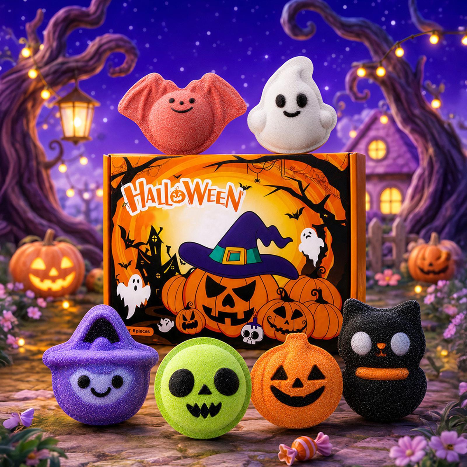 Halloween Bath ball Set, 6-pie - Bath Salts ulasan dan harga