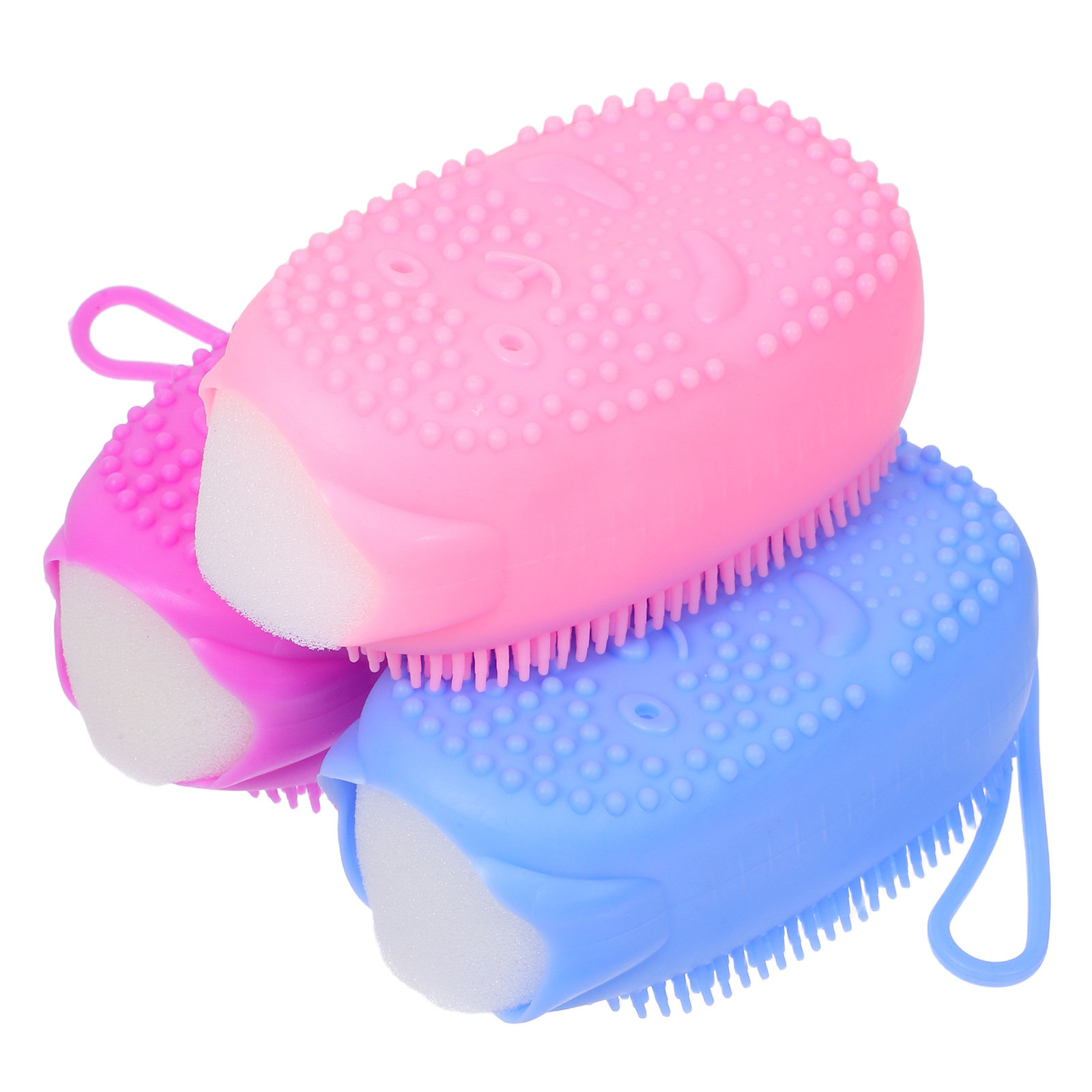 3 Pcs Exfoliating Sponge Body  - Body Brush ulasan dan harga