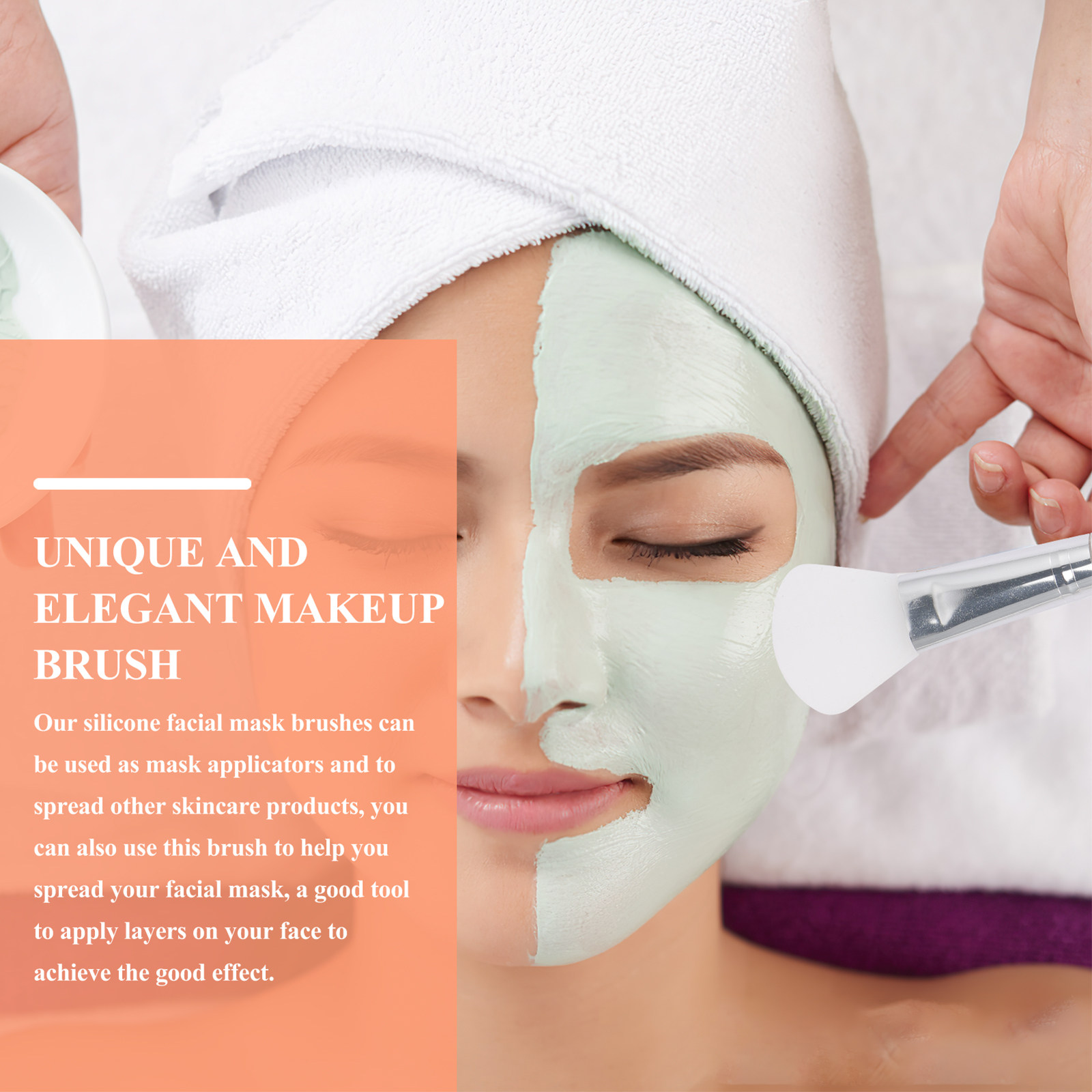 5Pcs Silicone Mask Applicator  - Body Brush ulasan dan harga