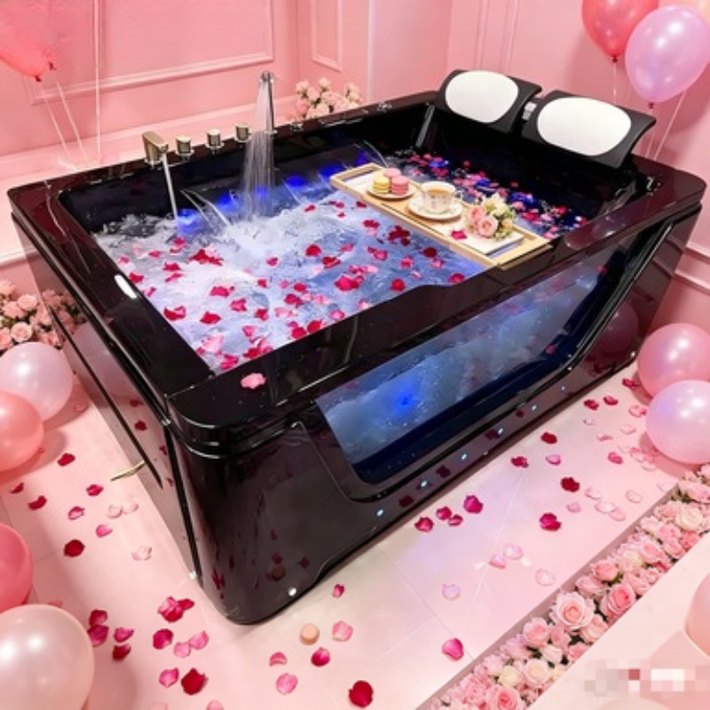 Acrylic Whirlpool Hot Tub Spa  - Spa Massager ulasan dan harga