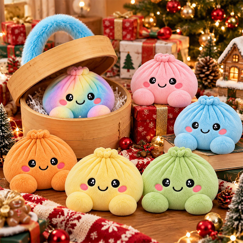 Soft Plush Giant Dumpling Pill - Face Steamer ulasan dan harga