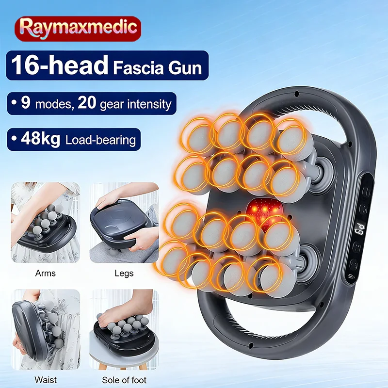 High-Frequency Vibration 16-He - Massage Gun ulasan dan harga
