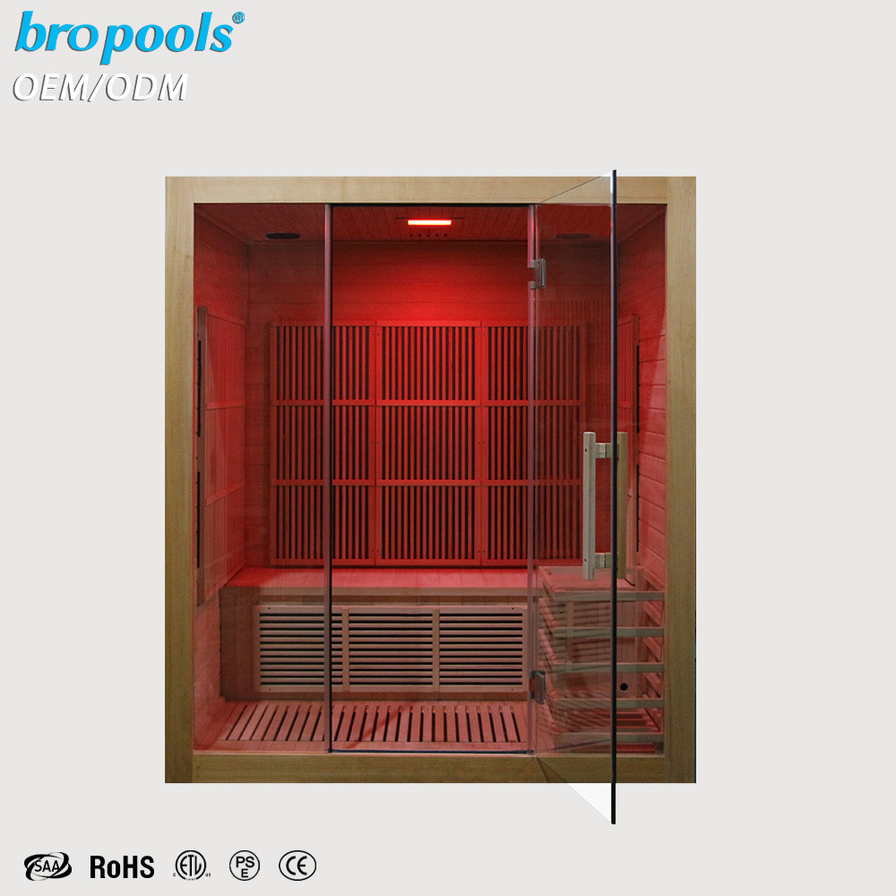 Modern Hemlock Wood Far Infrar - Spa Wellness Gym ulasan dan harga