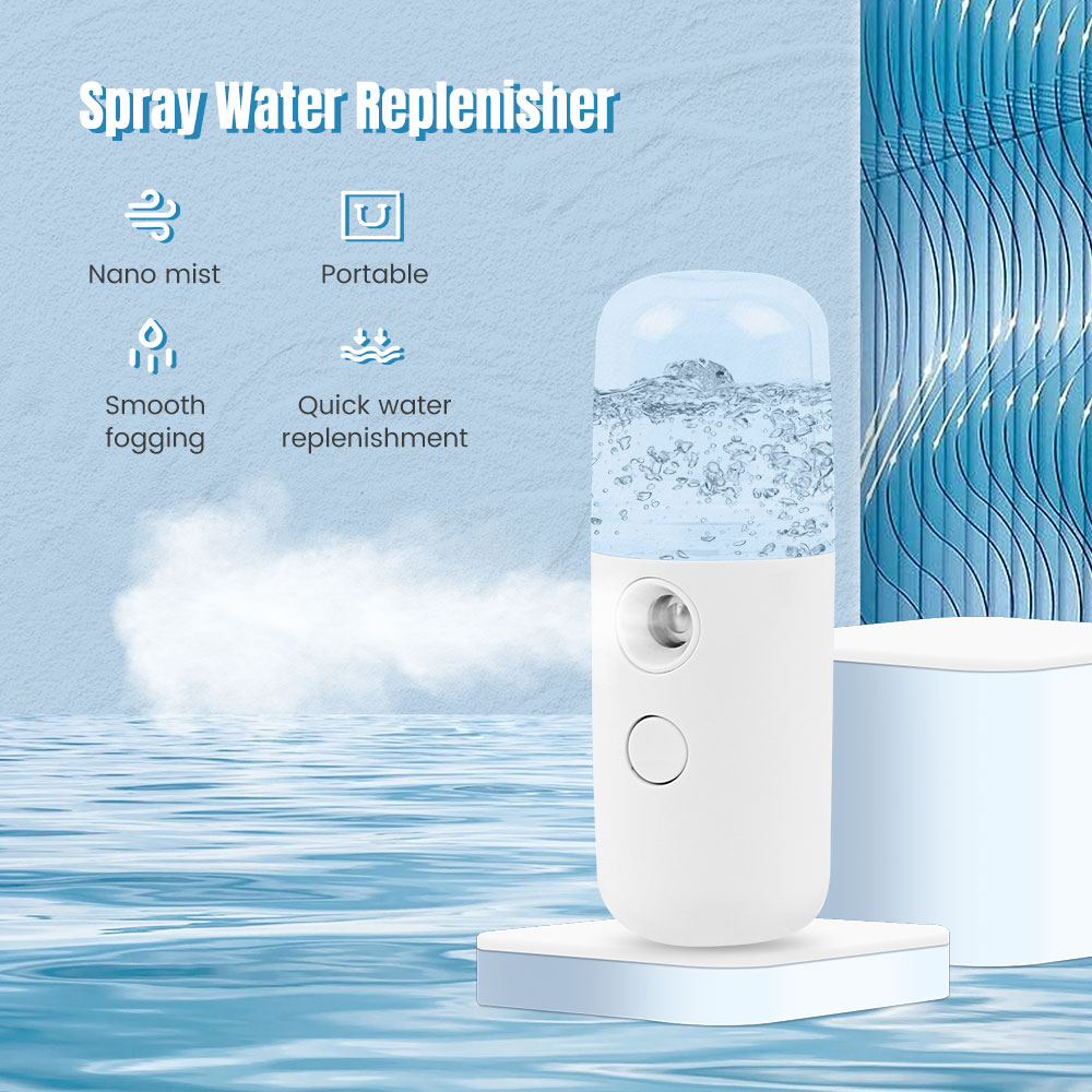 2/1pcs USB Rechargeable Nano M - Face Steamer ulasan dan harga