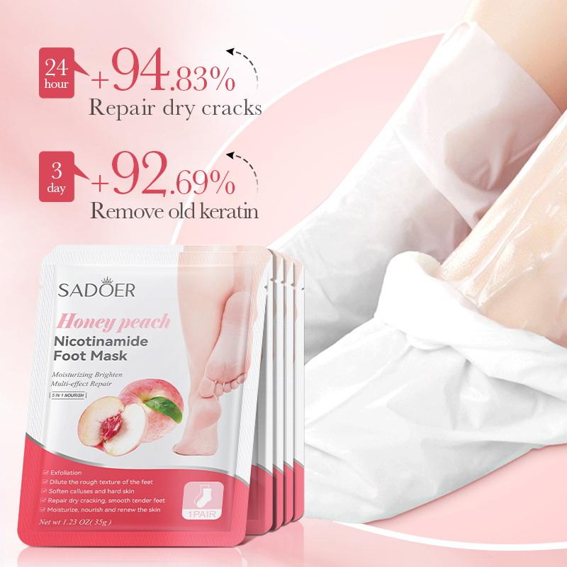 1 Pairs SADOER Fruits Foot Mas - Foot Spa ulasan dan harga