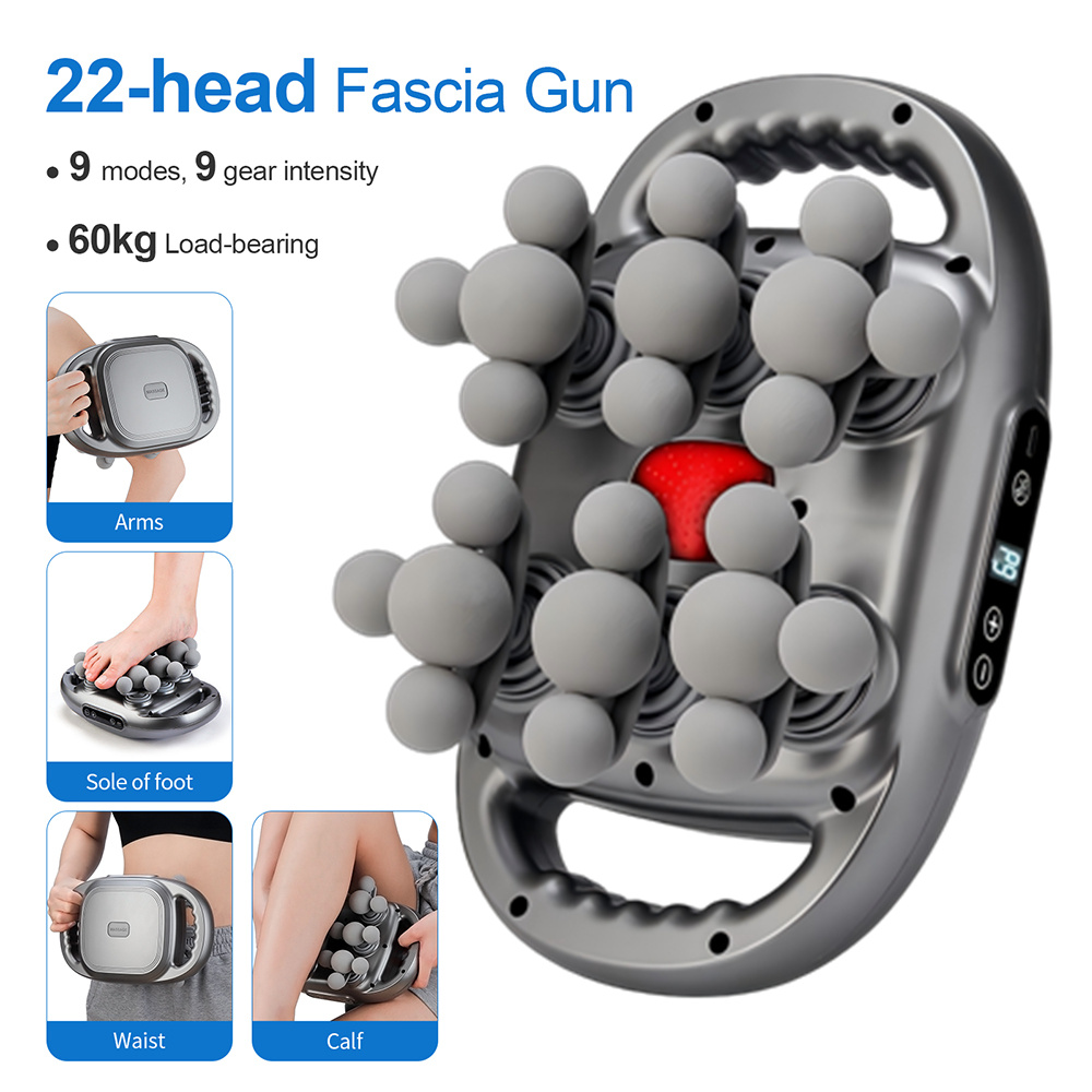 22-Head Fascia Gun High-Freque - Massage Gun ulasan dan harga