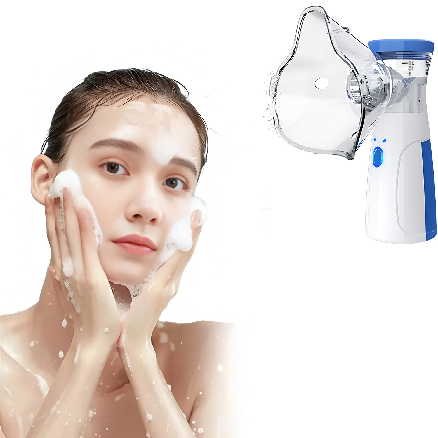 Mini Facial Steamer Silent Mes - Face Steamer ulasan dan harga