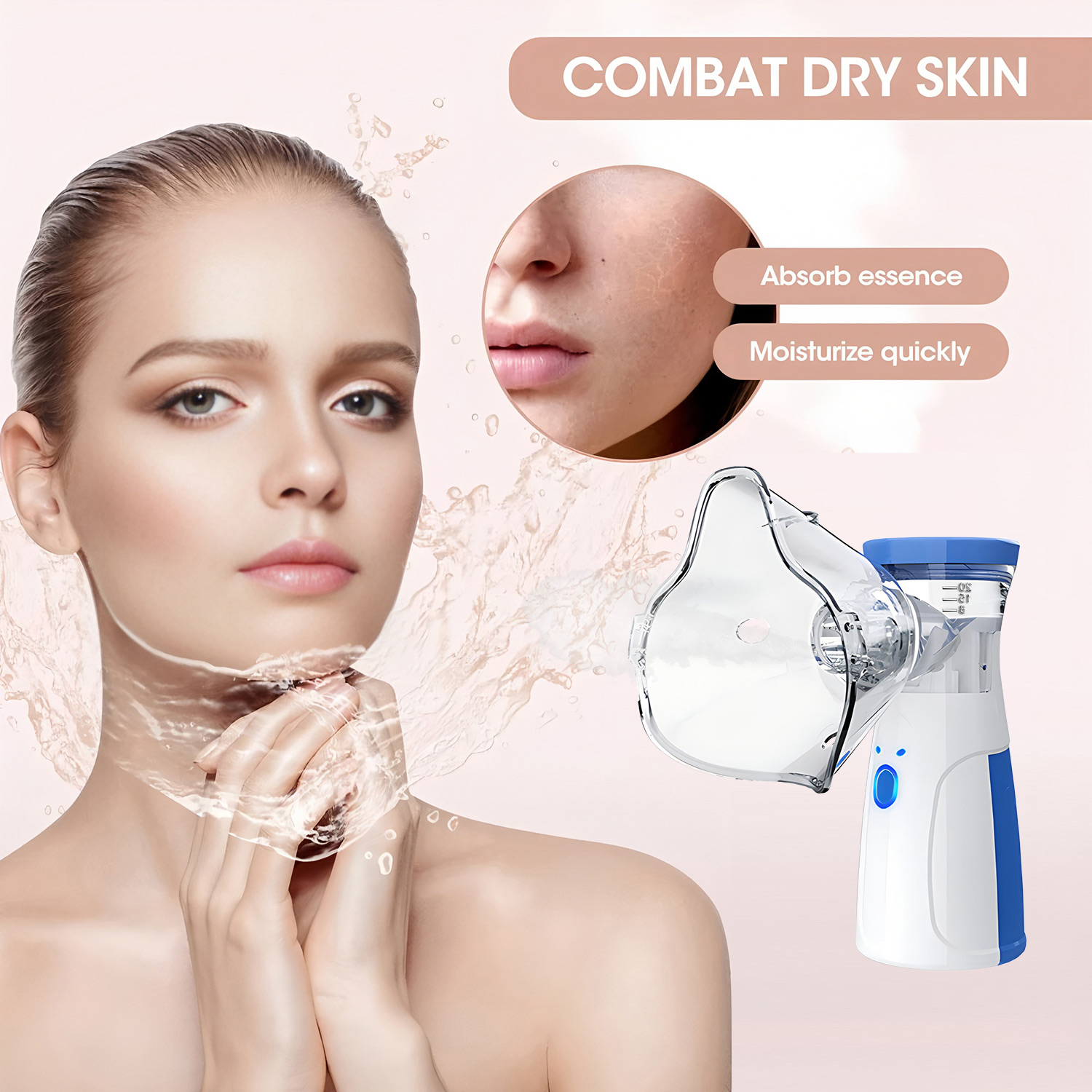 Mini Facial Steamer Silent Mes - Face Steamer ulasan dan harga